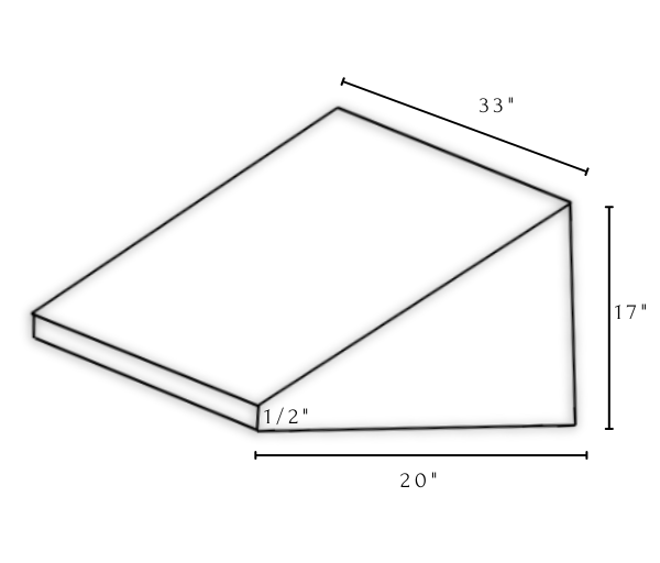 Cushy Couch Wedge DIMS